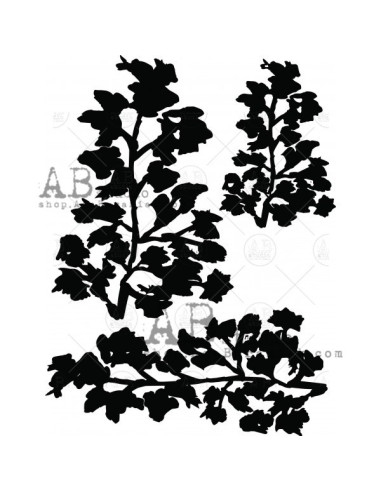 Cartone spesso per supporti misti "leaves" ID-84 - Formato A4 - 21,0 cm x 29,7 cm