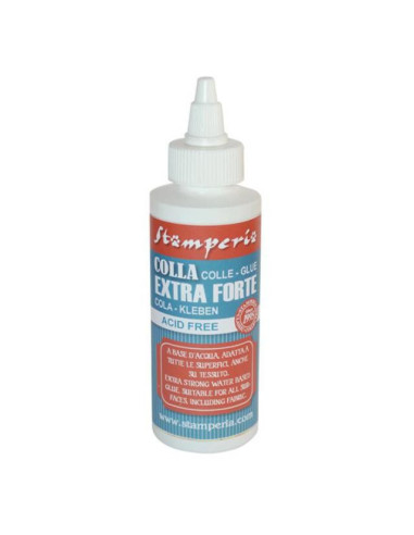 EXTRA STRONG GLUE - NEW FORMULA - 120 ML - Stamperia