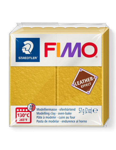 FIMO® leather effect 8010 - 179 ocra